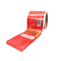 Bahan Ramah Lingkungan Berkualitas Tinggi Harga Murah Stiker Mengkilap Printer Label Makanan Botol Kustom untuk Label Kemasan