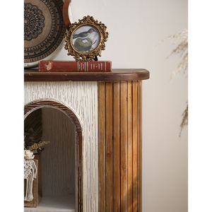 Vente d'usine de <span class=keywords><strong>table</strong></span> <span class=keywords><strong>console</strong></span> Boho d'entrée <span class=keywords><strong>en</strong></span> <span class=keywords><strong>bois</strong></span> <span class=keywords><strong>massif</strong></span> de style du milieu du siècle pour le salon de bureau à domicile - Product Image 4