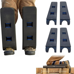 Genouillères autoportantes pour grenier, vente en gros, lot de protection de travail léger avec <span class=keywords><strong>support</strong></span> en mousse réglable - Product Image 1