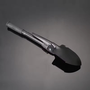 Pala de Supervivencia Plegable Compacta, Herramienta de Acero Resistente para Exteriores con Hoja Dentada para Actividades de Caza al Aire Libre - Product Image 5