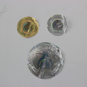 Kleine Winzige Hologramm-Holografische Vinyl-Aufkleber für Verpackungen - Product Image 3