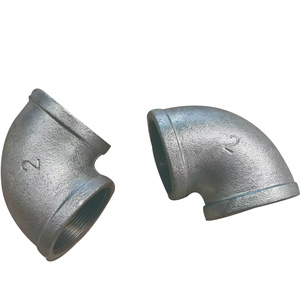 Фитинг из ковкого чугуна для систем пожаротушения, оцинкованный отвод <span class=keywords><strong>MI</strong></span> 90 - Product Image 1