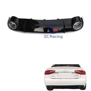Kit de carrocería de coche para AUD-I A4 B8.5 B9 2013 2014 2015 2016 actualización parachoques delantero rejilla de panal Facekit labios traseros deportivos modificados - Product Image 2
