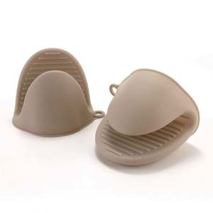 Guantes de Cocina con Protección para los Dedos, Aislantes del Calor, con Puntos Antideslizantes, Ecológicos, Mini Guantes de Silicona para Horno - Product Image 3