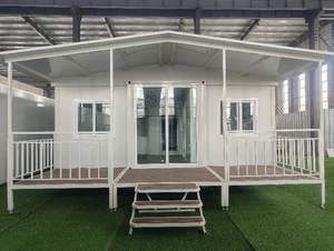 Maison conteneur modulaire préfabriquée extensible de 40 pieds, alimentée à l'énergie solaire, couleurs personnalisables - 2 à 4 chambres pour usage familial ou bureautique - Product Image 4