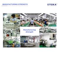 EMOKA EMK-001C Chinesischer Hersteller Maßgefertigter Kabelloser Elektrischer Handmassager mit Zeitsteuerung, Kompression, Wärme und Luftdruck