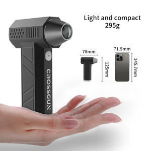 Souffleur Turbo Portable Crossgun, Outil de Nettoyage à Air Électrique, Mini Ventilateur Turbo <span class=keywords><strong>Jet</strong></span> de Grade Industriel, Souffleur d'Air - Product Image 5