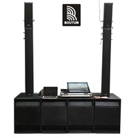 Système de haut-parleurs colonne PA Boutum 6*6,5 pouces pour performances musicales en extérieur, équipement audio