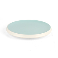 Assiettes en mélamine incassable de qualité alimentaire, assiettes plates rondes pour restaurant, pour mariage