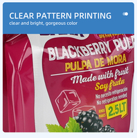 Pochettes à bec verseur anti-fuite en gros pour purée de baies, lait et collations aux fruits pour enfants - Emballage alimentaire personnalisable