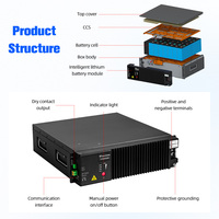 بطارية ذكية للاتصالات 7S 314Ah 48V 150Ah 7.2KW مع نظام SNMP ومعايير UN38.3 وMSDS ومضادة للسرقة