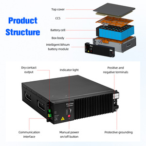 Bateria de Íon de Lítio Tianpower 48V 150Ah para Estação Base de Comunicação, Bateria de Lítio de Backup 7.2kWh para Telecomunicações - Product Image 4