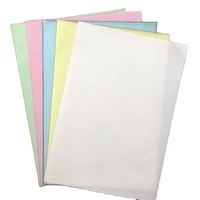 Papier d'écriture NCR en rouleau jumbo Sinosea en gros, 48/50/55/60 GSM, double face, enduit PE, imperméable, papier d'emballage offset vierge