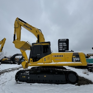 Excavatrice sur chenilles hydraulique Komatsu PC350LC d'occasion de haute qualité, 35 tonnes, Komatsu PC350 PC360, équipement de machinerie lourde d'occasion - Product Image 1