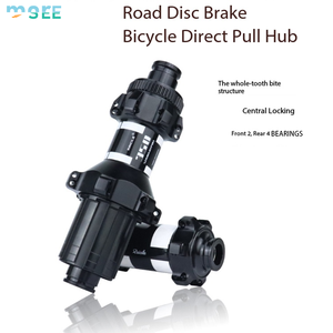 SeeMore Prêt à expédier : Moyeux de vélo avant/arrière à frein à disque, moyeux à axe traversant 12*100/142mm 24H, ensemble de moyeux pour VTT - Product Image 6