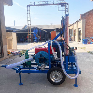 100m 200m di động perforadora de Pozo de Agua Mini artesian Trailer gắn Giàn Khoan Giếng Nước giá tốt nhất - Product Image 5