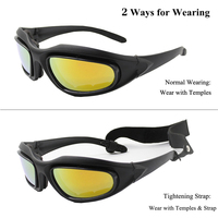 Nouvelles lunettes de sport anti-buée 2026, lunettes balistiques, lunettes de tir, lunettes de soleil, lunettes tactiques