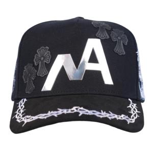 Gorra de Béisbol TCAP China de 5 Paneles, Acrílico y Lana, con Bordado Personalizado, Color Metálico y Silicona - Product Image 1