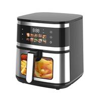 Freidora de Aire Digital Inteligente de Alta Calidad para Cocina, con 10 Programas Preestablecidos, Pantalla a Color Personalizable, 5L, para Uso Doméstico