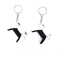 Porte-clés de style dessin animé Data Frog pour Playstation 5, accessoires de jeu, cadeau, porte-clés PS5
