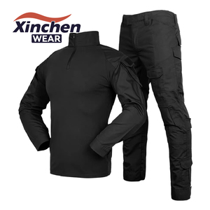 Màu đen TC 65/35 Ripstop chiến đấu chiến thuật đồng phục G2 - Product Image 1