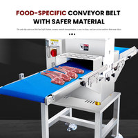 Nouvelle machine à découper la viande fraîche en cubes et en bandes - Lame en acier inoxydable - Automatique - Garantie de 2 ans