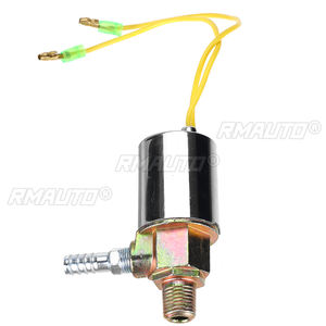 Vanne solénoïde électrique chromée robuste 150 PSI 1/4'' pour klaxon pneumatique de voiture et de train DC12/24V - Compatible 1/8 NPT - Product Image 4