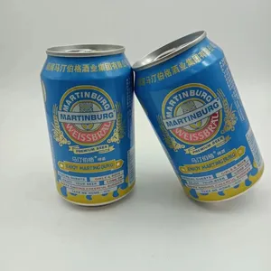 O costume imprimiu latas de cerveja de alumínio da bebida 200ml 250ml 310ml 330ml 355ml 473ml 500ml 12oz para refrigerantes com aba da tração