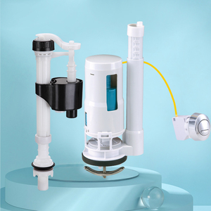 Offre Spéciale raccords de réservoir <span class=keywords><strong>d</strong></span>'<span class=keywords><strong>eau</strong></span> de toilette premium, double <span class=keywords><strong>bouton</strong></span> <span class=keywords><strong>poussoir</strong></span>, mécanisme <span class=keywords><strong>d</strong></span>'assemblage affleurant pour toilettes monobloc - Product Image 1