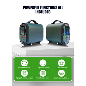 12-in-1 IP66 <b>Pump</b> <b>Suction</b> Gas Analyzer Multi-Function Air Quality Monitor TFT Display Sound/LED/Vibration Alarms for - Product Image 4