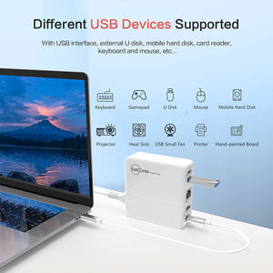 Cargador rápido de 65W GaN PD3.0 PPS Dock para jugadores Protección <span class=keywords><strong>SCP</strong></span> y OTP/OVP Compatible con <span class=keywords><strong>Steam</strong></span> Deck - Product Image 2