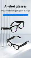 Gafas Inteligentes AG03 con IA, Cámara HD de 800W, Transferencia WIFI, ChatGPT/Gemini, Control por Gestos, Traducción por IA, Fotografía
