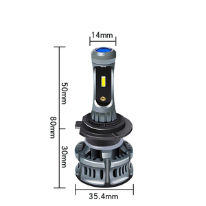 Vente en gros Pice XT7 haute puissance CSP H4 H11 9005 9006 ampoule de phares à LED Auto DRL H1 H3 H7 phare à LED pour voiture - Product Image 3