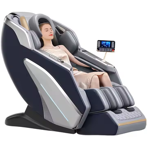 2025 हॉट बिक्री शून्य गुरुत्वाकर्षण इलेक्ट्रिक सस्ती कीमत वापस शियात्सु घुटने टेकने वाला फुल बॉडी 4 डी स्पा लक्जरी मालिश कुर्सी - Product Image 1