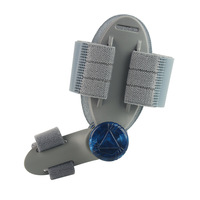 Séparateur d'orteils orthopédique réglable avec sangle en gel et bouton pour la correction et le soulagement de l'hallux valgus