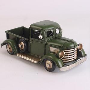 Modèle de camionnette en métal vintage créatif, décoration d'intérieur, cadeau de Noël - Product Image 3