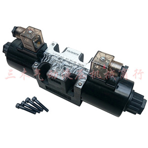 Vanne directionnelle à solénoïde Yousheng SWH-G03-3C6-20, vanne de commande hydraulique DC 24V pour fluides huileux - Product Image 1