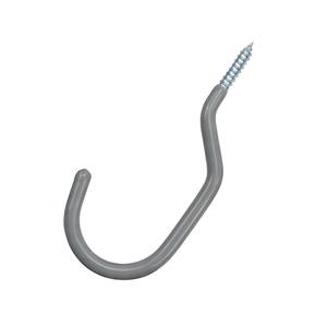 6.2 SCREW-IN BIKE <b>HOOK</b> Garage Storage Iron Wall Mounted Bike Holder Durable Industrial Grey OEM - Product Image 3