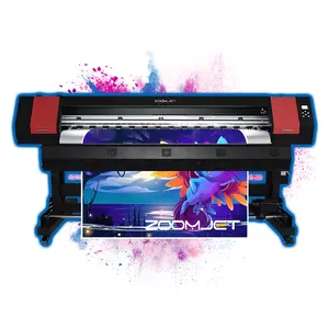 Impresora de sublimación de tela de inyección de tinta digital Xp600 de gran formato de alta velocidad de 1,8 m y 6 pies para impresión de camisetas