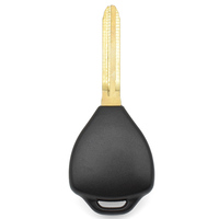 Coque de clé de voiture à 3 boutons Toy43, remplacement de coque de télécommande pour clés de véhicule, outils de serrurier