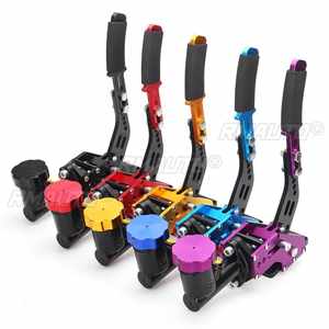 Palanca de Freno de Mano Hidráulica Universal de Aleación de Aluminio para Auto de Carreras, con Tanque de Aceite, en Morado/Negro/Rojo/Azul/Dorado - Product Image 4