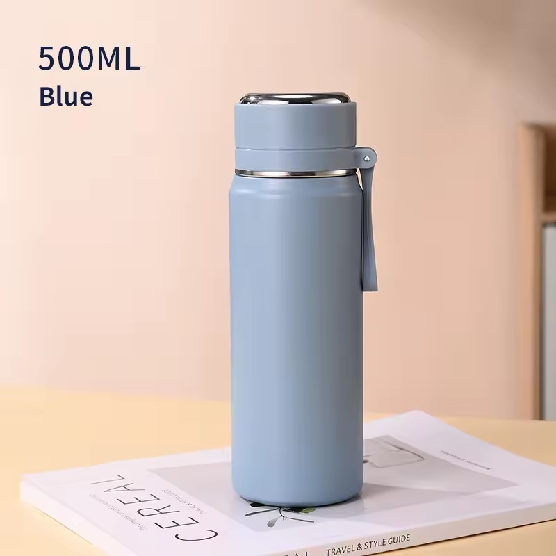 Porte-jarretelles personnalisé bleu 500ml