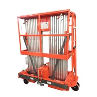 Mât de levage simple ou double en alliage d'aluminium
