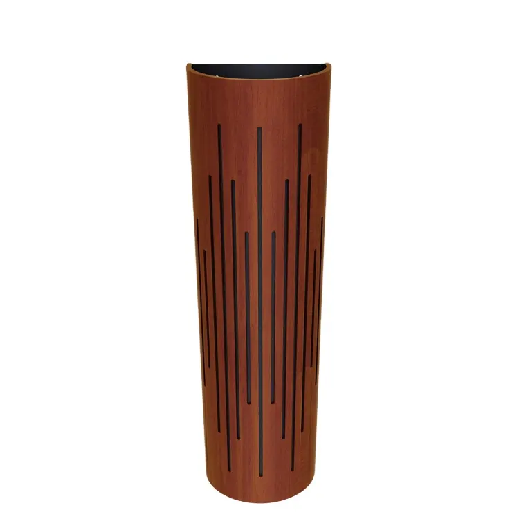 Difusor de sonido acústico de madera curvada, tablero difusor de madera de absorción para sistema de cine en casa HIFI