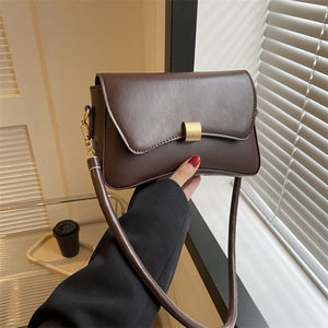 2026 New Korean Retro Style Small <b>Square</b> Bag Ins Fashion Versatile Women Shoulder Crossbody Bag Daily Casual Handbag - Product Image 1