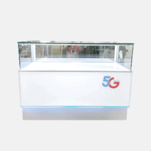 <span class=keywords><strong>Comptoir</strong></span> de présentation de téléphones portables en verre trempé LED de haute qualité, design personnalisé, vitrine combinée pour téléphones mobiles - Product Image 5