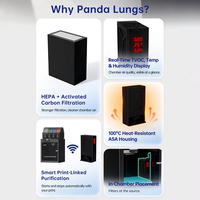 BIGTREETECH Panda Lungs Pembersih Udara untuk Bambu Lab P1S X1C X1E A1 A1 Mini 3D Printer HEPA Filter Karbon Aktif