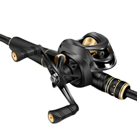 Moulinet de pêche en mer 18 + 1BB Offre Spéciale: 1, vente en gros, lancer Long, frein de 10KG, pêche en mer salée, 7.2