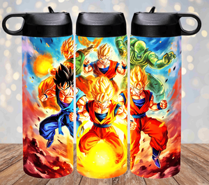 Dessin animé anime personnaliser <span class=keywords><strong>dragon</strong></span> <span class=keywords><strong>ball</strong></span> 12/16/32/40oz bouteilles de boisson isolées bouteille d'eau en acier inoxydable pour les activités de plein air - Product Image 2