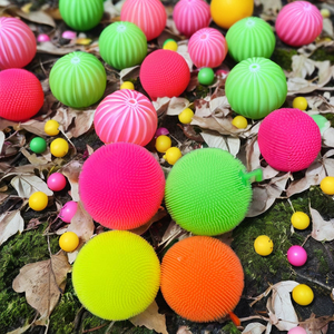 Pelota de Peluche Kehui, Juguete de Peluche con Luz, Material Eva, Pelota Delgada y Peluda para Niñas, Regalo para Niños - Product Image 2
